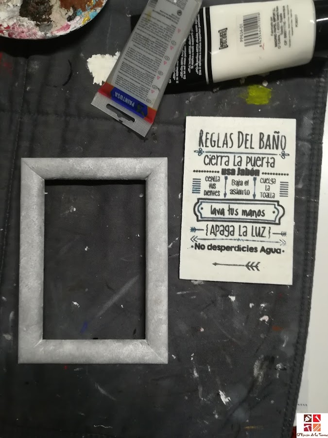 reciclar marcos de fotos