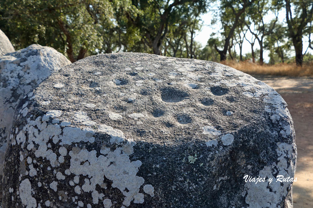 Crómlech de los Almendros, Évora, Portugal