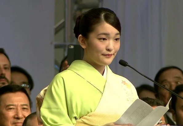 Princess Mako visited the 21st Japan Festival, a three-day event showcasing Japanese cuisine, culture and products