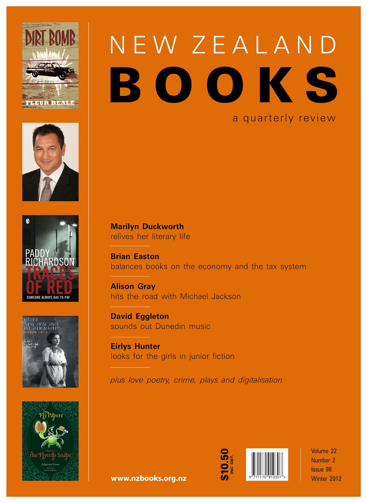 Beattie's Book Blog unofficial homepage of the New Zealand book