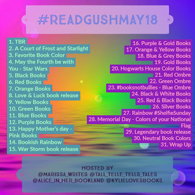Instagram photo challenge - Read Gush May on Reading List