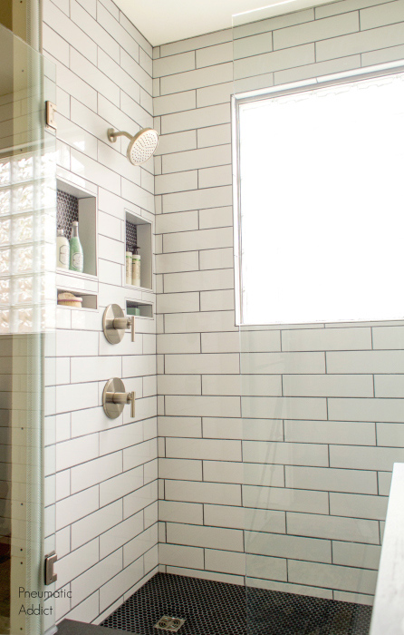 DIY Modern Master Bath Remodel: Part 3: Custom Tile Shower Install ...