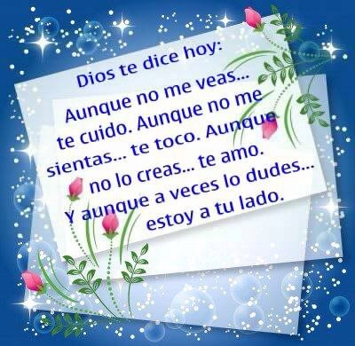 Gracias Dios por un día más de vida. ღღ: Dios te dice hoy
