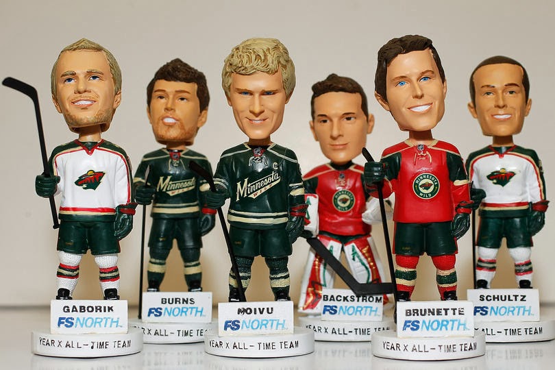 The Bobble Hunter Minnesota Wild Bobblehead Giveaways!