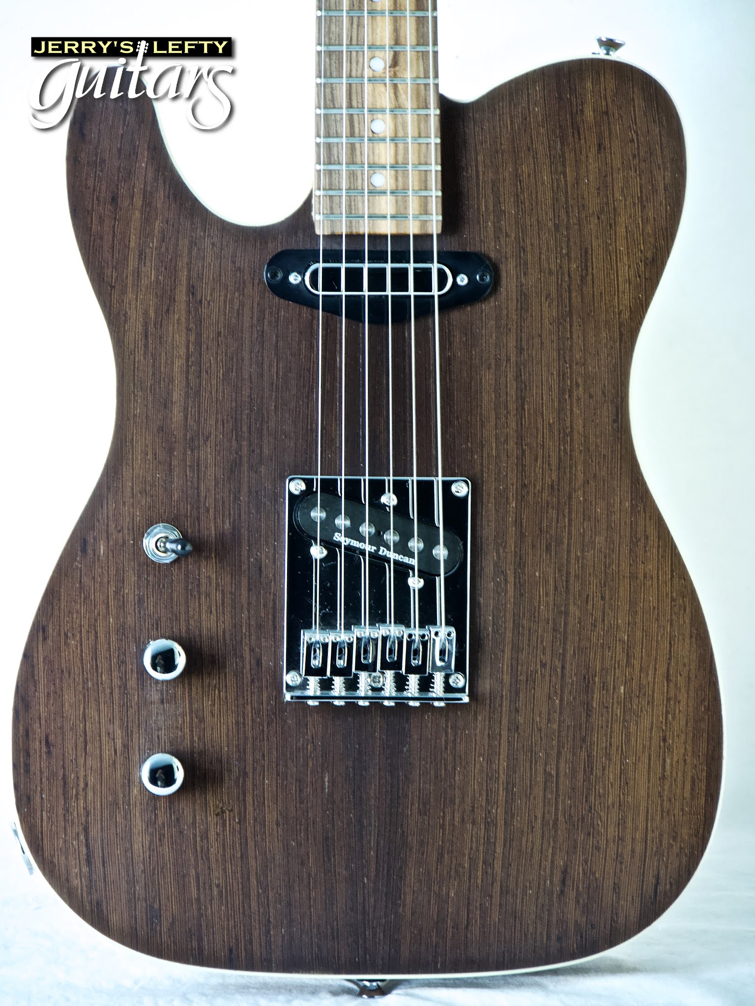 Jerry's Lefty Guitars newest guitar arrivals. Updated weekly! Vigilant Tele Style Custom left
