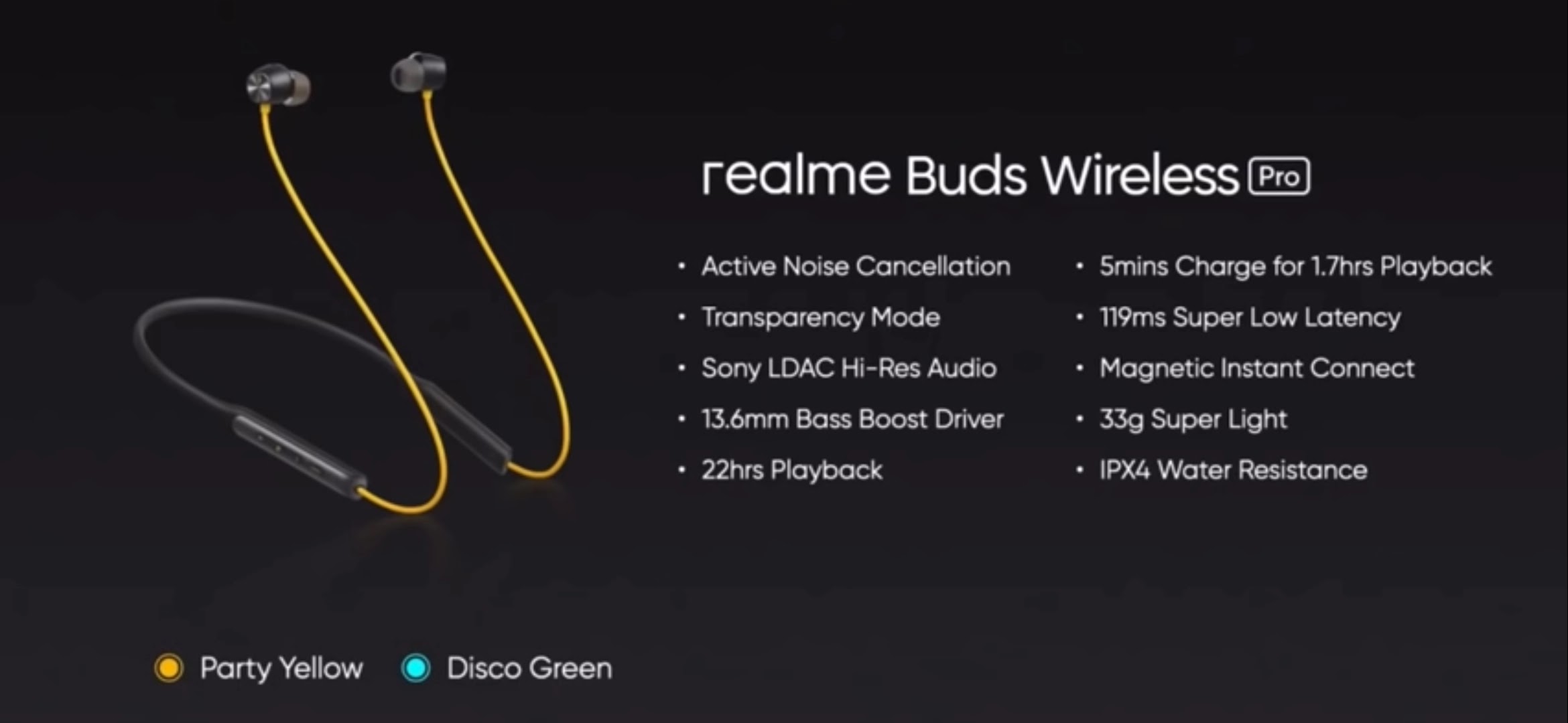 RealMe Buds Wireless Pro