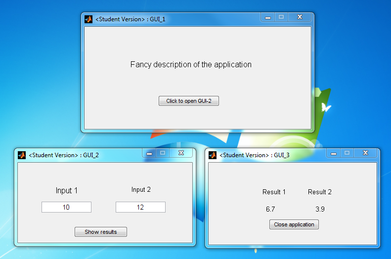 matlab and stuff: A simple example of multiple GUIs working together