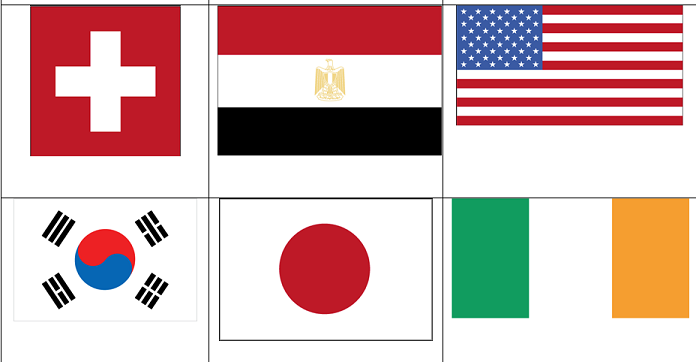 Icm Flags ICM Secundaria Inglés I, IV: First grade. For Monday, September 8.