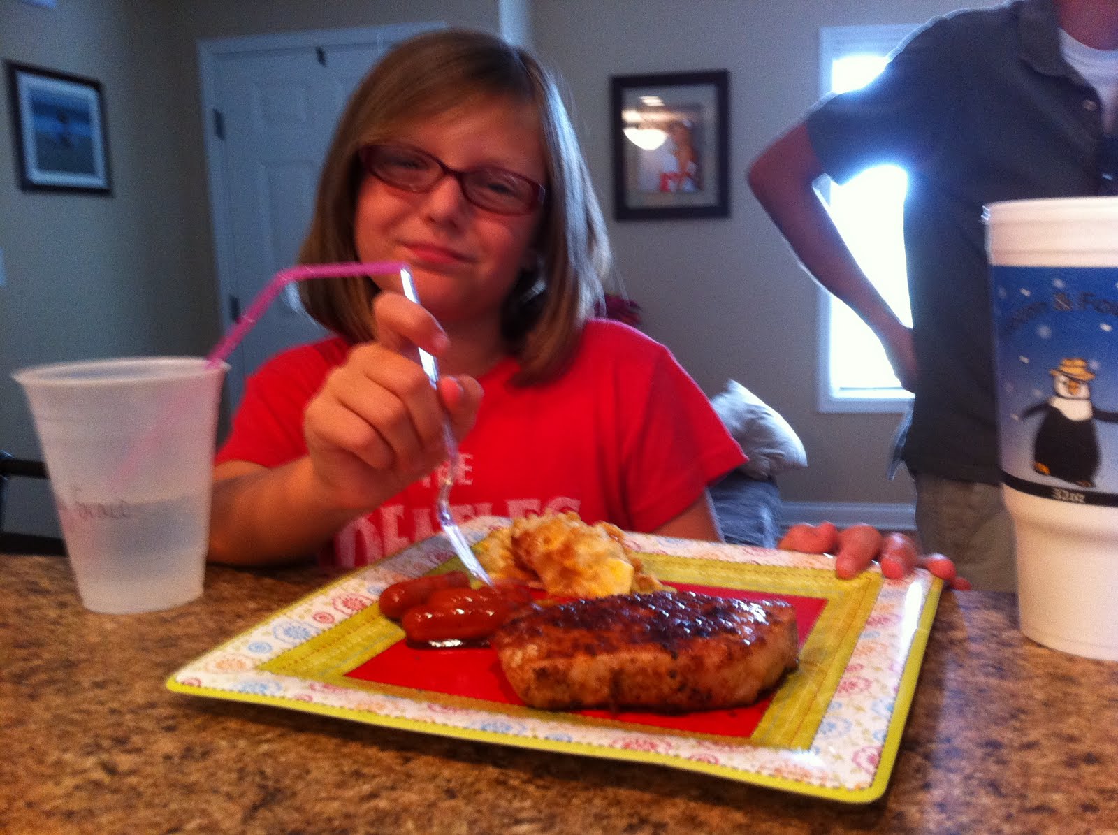 An Enchanted Life as a Wife! backyard barbeque family style