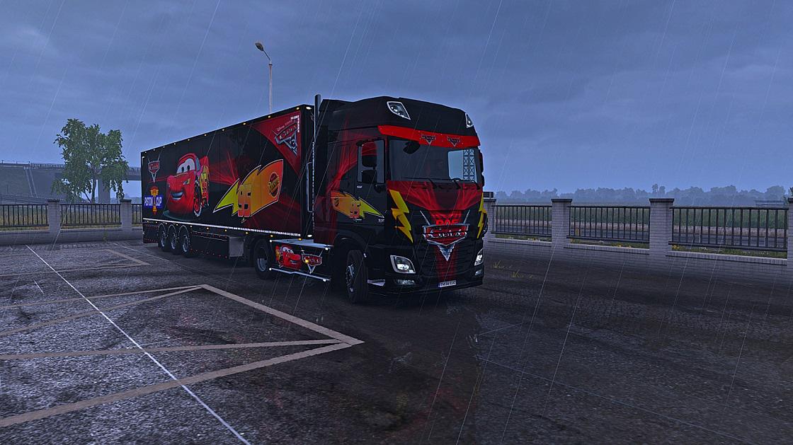 Cars Trailer Skin v1.0.0.0 ETS2 Extra Mods