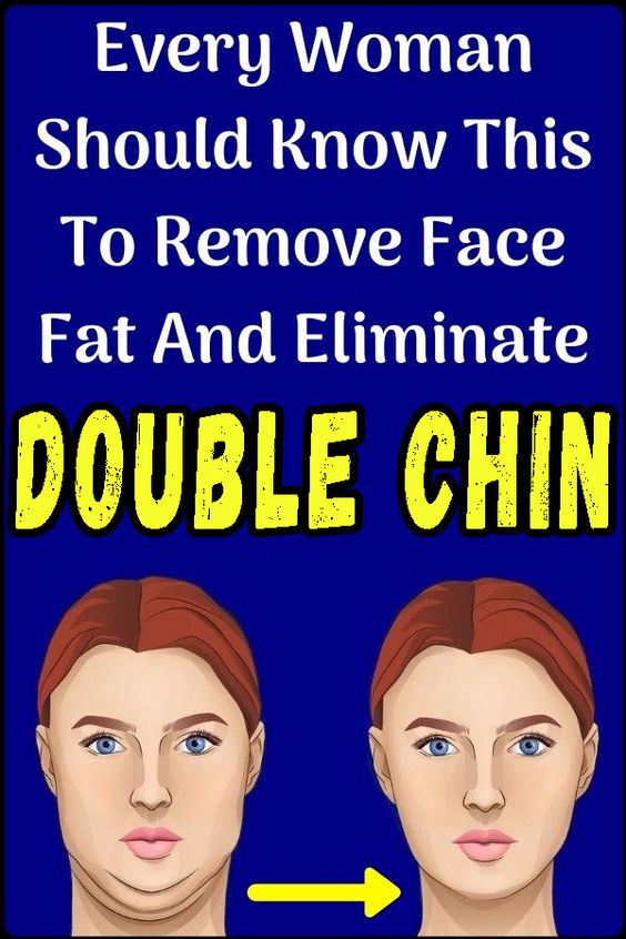 This Is How To Lose Face Fat And Eliminate Double Chin Easily Healthy