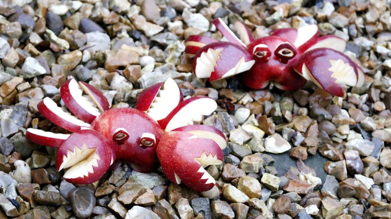 ItalyPaul Art In Fruit & Vegetable Carving Lessons Art In Apple Crab Fruit Carving Garnish