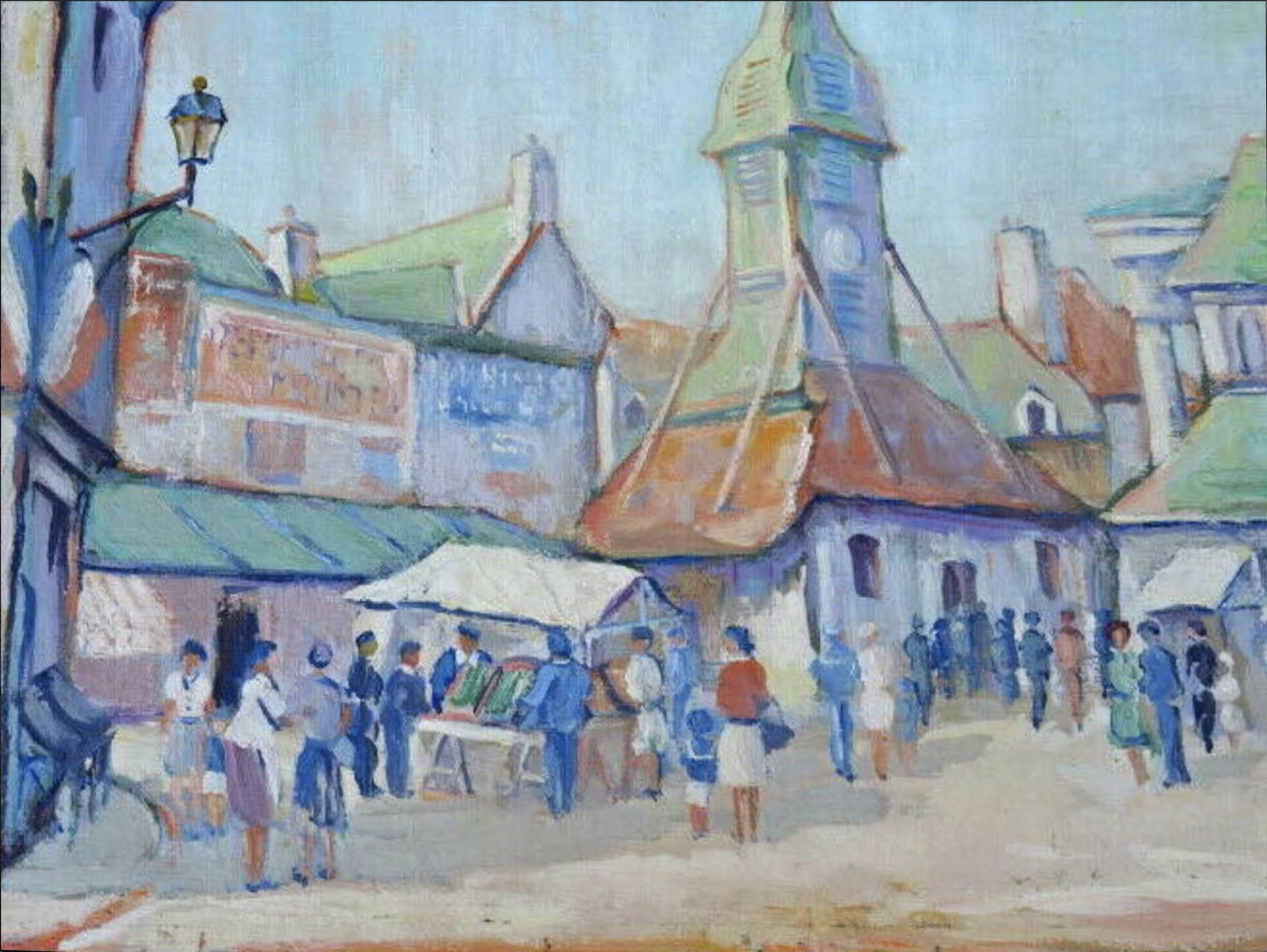 debat art figuration Maurice Leblanc, un peintre mystérieux