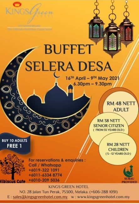 Buffet Ramadan 2021 Melaka