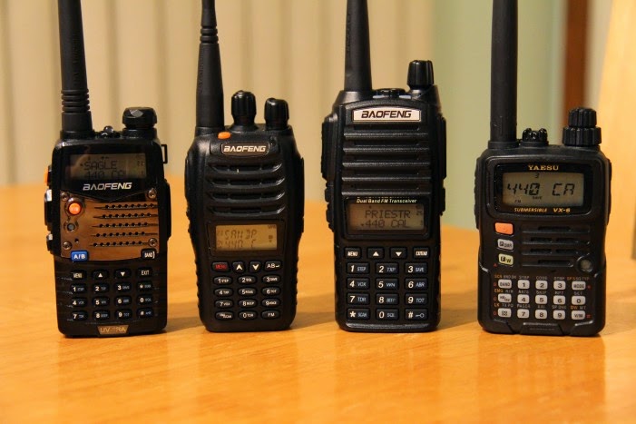 BAOFENG UV-B6 Handheld: BaoFeng Comparison UV-5RA, UV-B5, UV-82, and Yaesu