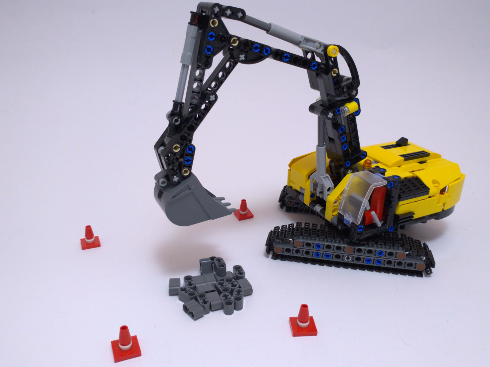 peave klar Transformer LEGO® Technic review: 42121 Heavy-Duty Excavator | New Elementary: LEGO®  parts, sets and techniques