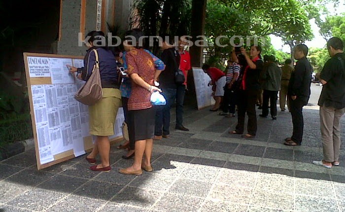 BKD Tabanan Umumkan Hasil Test CPNS Formasi 2014