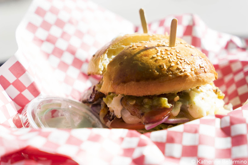Chile Monster Burger Bishop Burger Barn Best Restaurants in Bishop California