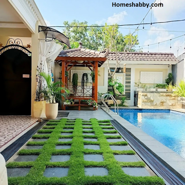 7 Desain Gazebo Minimalis dengan Konsep Natural, Hemat Budget