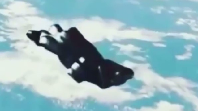 The Black Knight Satellite closest and clearest video.