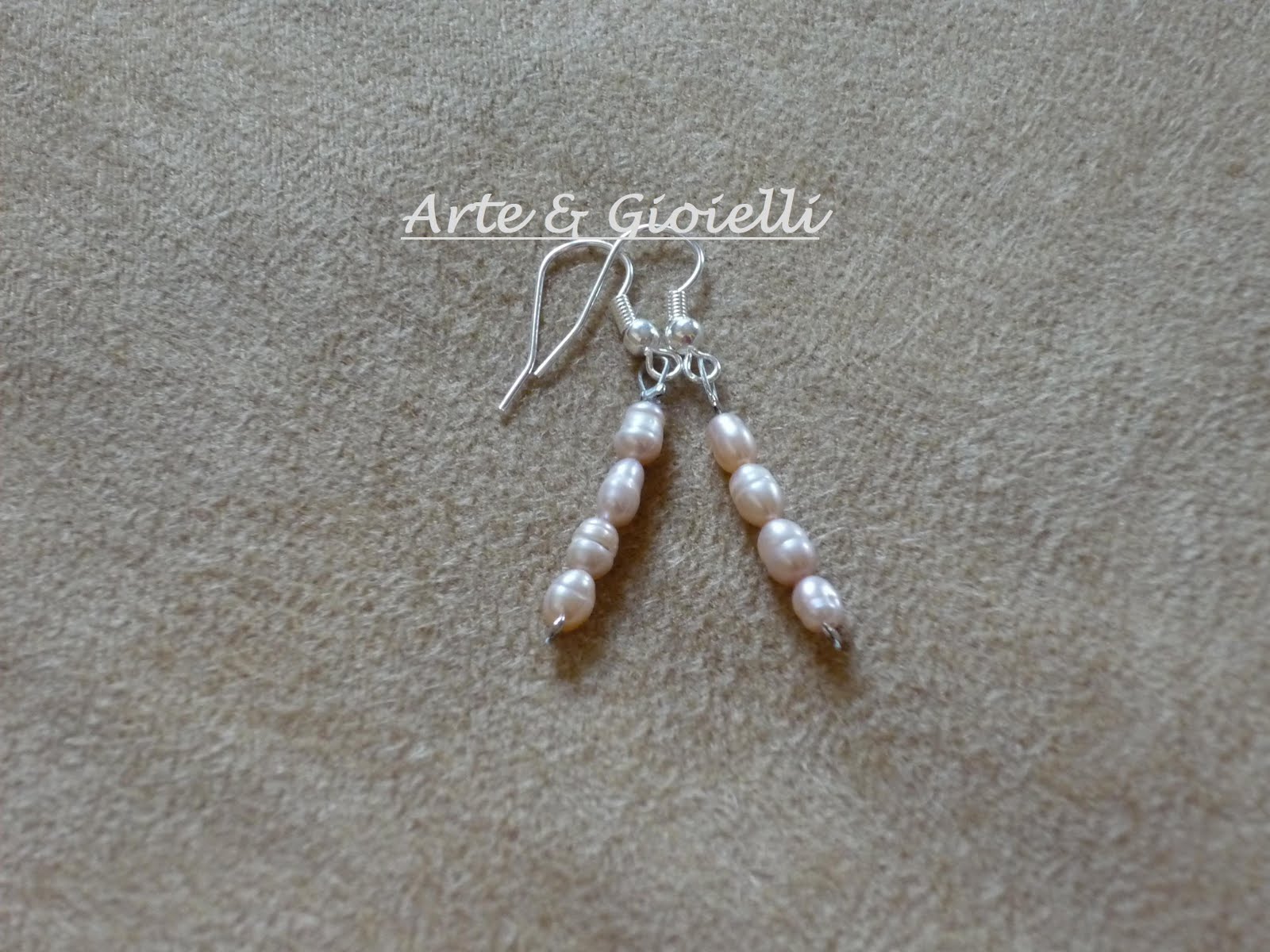 Orecchini Di Perle Di Fiume Arte & Gioielli: ORECCHINI IN PERLE DI FIUME