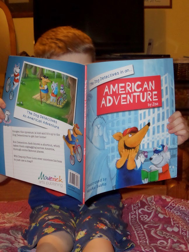 Madhouse Family Reviews: Picture book review : The Dog Detectives In An