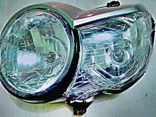 kaca mika reflektor motor, jenis-jenis reflektor, reflektor pada motor