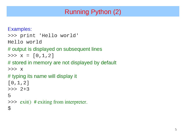 Python for ML