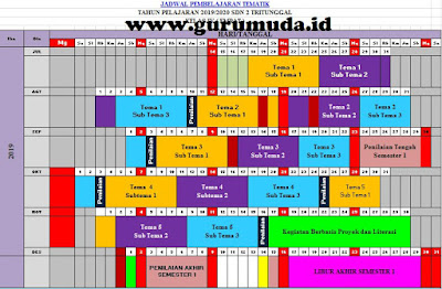  Jadwal Pelajaran