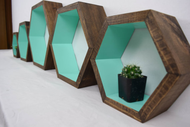 AMAZING HEXAGON SHELF IDEAS AMAZING HEXAGON SHELF IDEAS