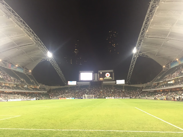 Tottenham Hotspur against Kitchee in 2017