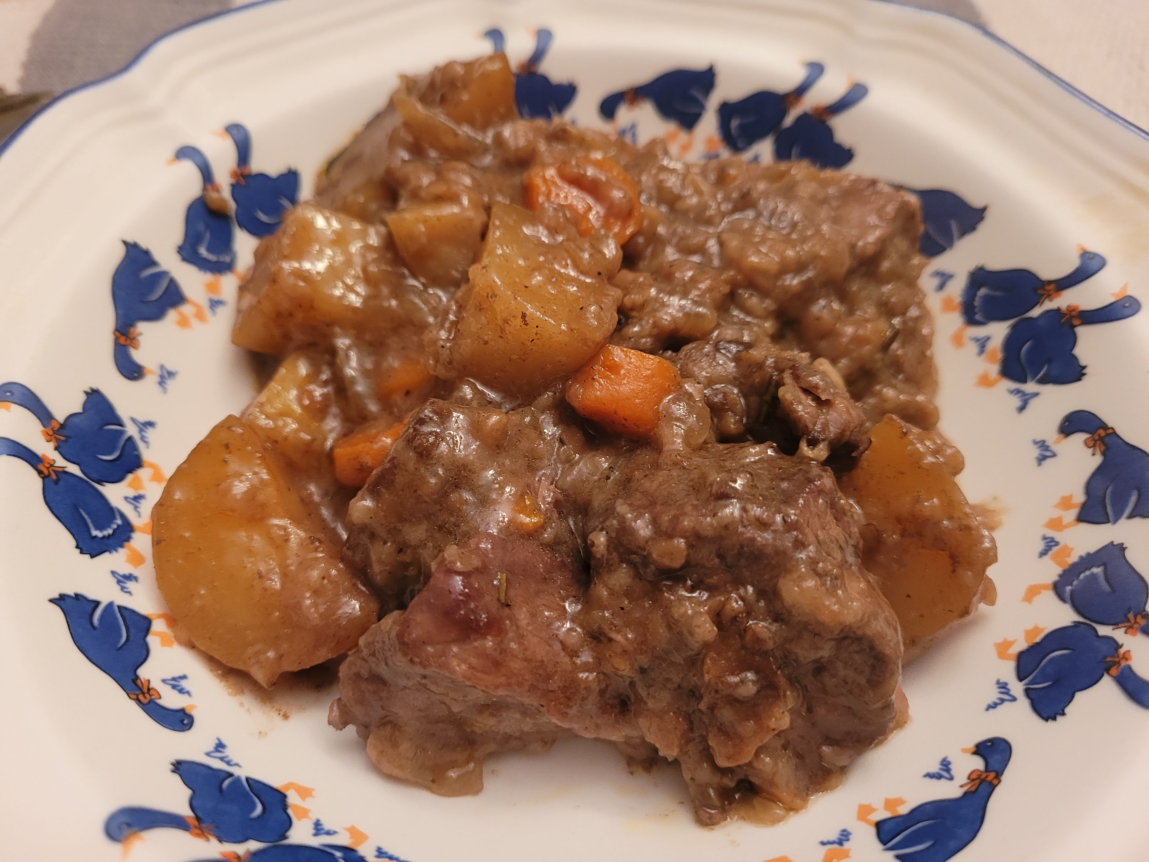 "So what are you making for dinner?" Ina Garten's Beef