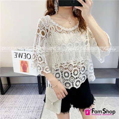 Áo Lưới Đi Biển M218 ao luoi di bien M218