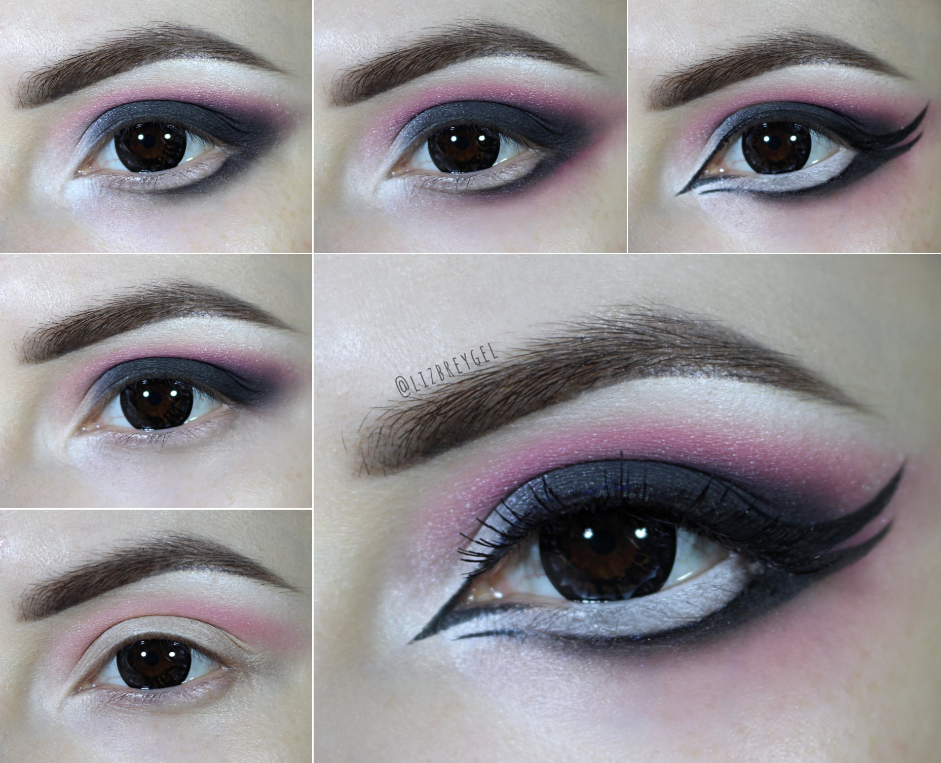 Irresistible Gothic Lolita Halloween Eye Look StepbyStep Makeup
