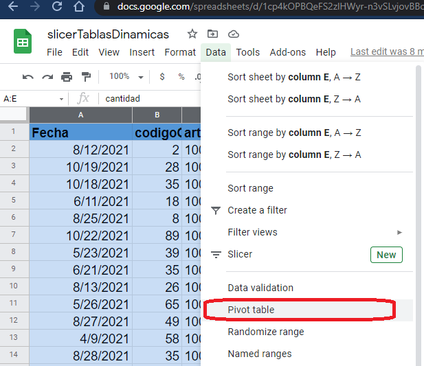 Píldoras Ofimáticas Tablas dinámicas y segmentadores de Microsoft
