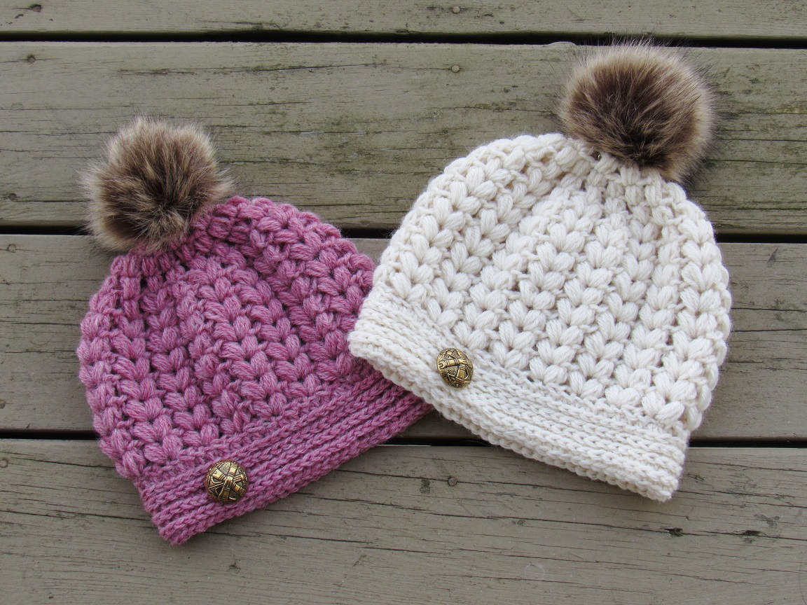 Crochet Dreamz: Pearl Beanie, Puff Stitch Crochet Hat Pattern