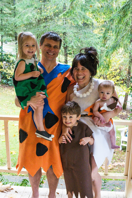 Domestic Fashionista: The Flintstones Are Back! // Family Of Five ...