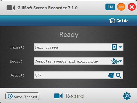 Gilisoft Screen Recorder 7.1 Final Graba tu Escritorio