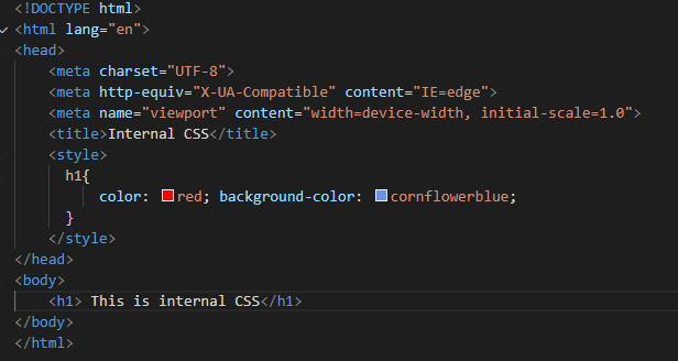 Types of Style Sheets in CSS