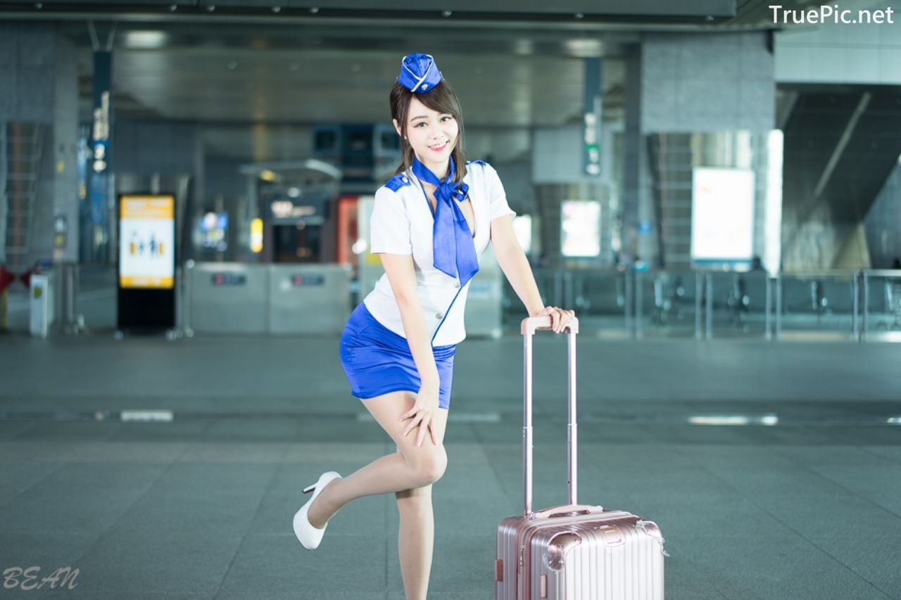 Image-Taiwan-Social-Celebrity-Sun-Hui-Tong-孫卉彤-Stewardess-High-speed-Railway-TruePic.net- Picture-35