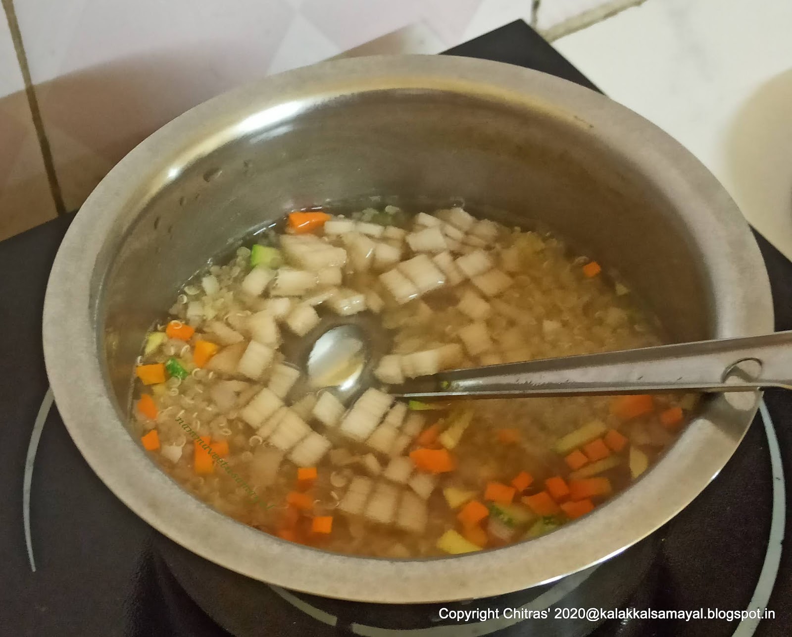 kalakkalsamayal Quinoa_Conjee