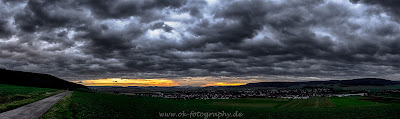 Wetterfotografie Wolkenformationen Weserbergland
