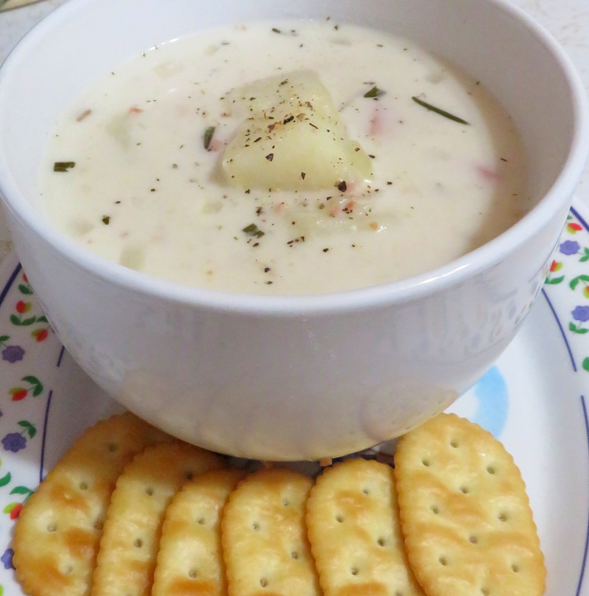 Slow Cooker Potato & Ham Chowder The English Kitchen