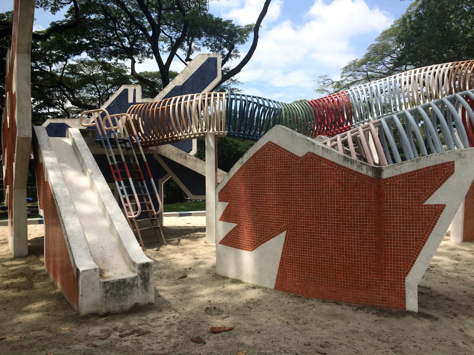 Dragon Playground Toa Payoh; Singapore Moonlit