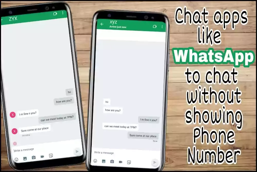 Without phone app number chatting 10 Best