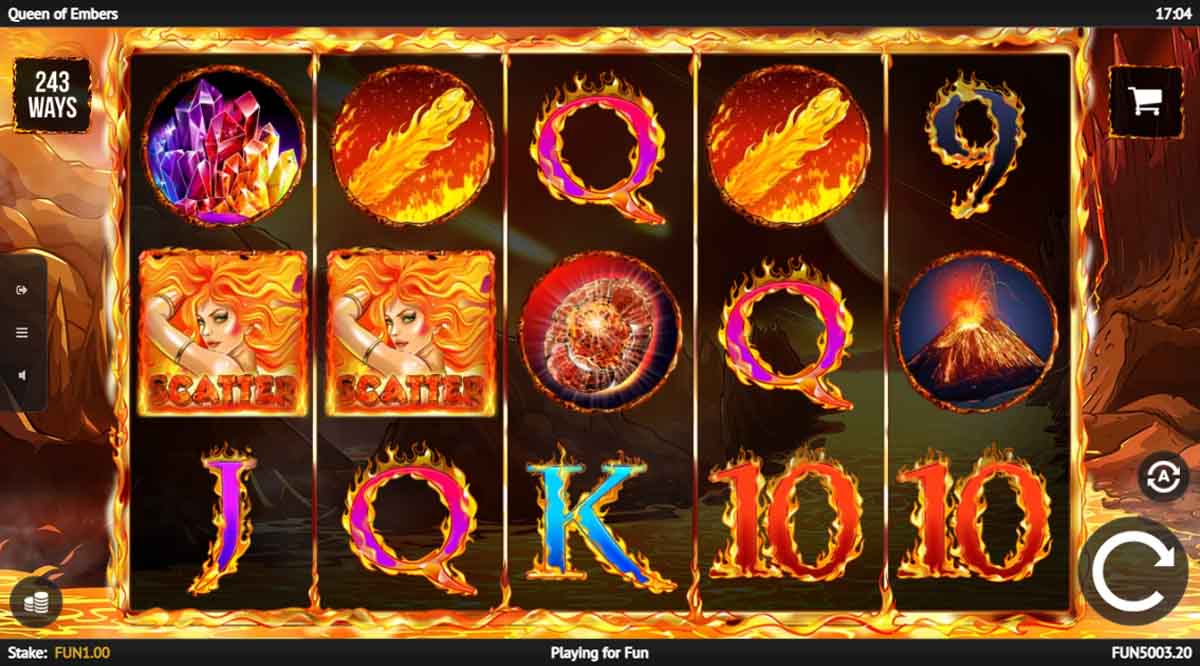 Queen of Embers - Demo Slot Online 1X2Gaming Indonesia