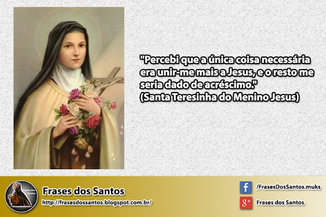 SANTA TEREZINHA DO MENINO JESUS