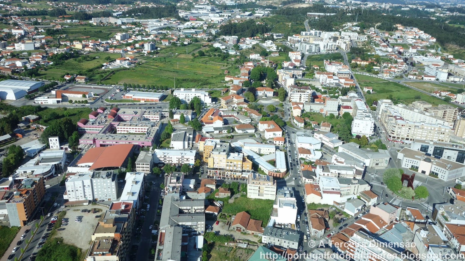 A Terceira Dimensão - Fotografia Aérea: Paços de Ferreira