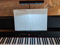 Korg G1 sheet music rest