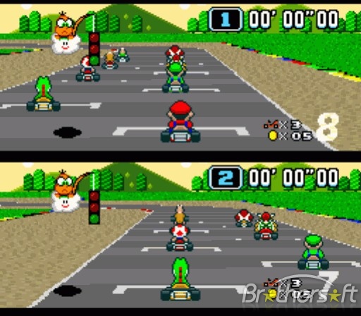 Fui atacado em lugar perigoso no Mario Kart Wii 